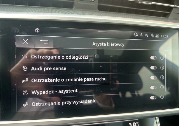 Audi A6 Allroad cena 264900 przebieg: 19974, rok produkcji 2023 z Gdańsk małe 352